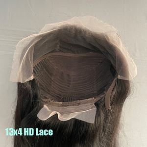 Perruques en cheveux naturels vietnamiens 100% humains, perruque frontale HD en dentelle, perruques sans colle à ondulations aquatiques - Product Image 4