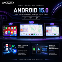 Großhandel Android 15 Autoradio 7/9/10,1 Zoll IPS Kabelloses CarPlay Auto DSP WiFi BT OEM ODM Anpassbar