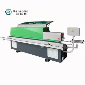 china 6 functions automatic gluing and trimming buffing edge banding machine