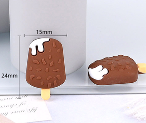Nuevos diseños de galletas y bizcochos de resina, dijes planos para manualidades, dijes de dibujos animados Kawaii para decoración de uñas, dijes de lujo para estuches, artesanías de resina de diseñador. - Product Image 6
