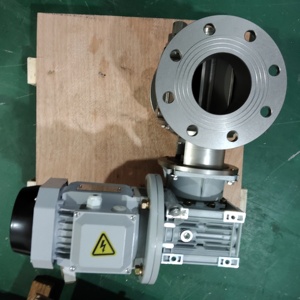 Van xả công nghiệp bằng thép không gỉ 304 316, van xoay cấp liệu bằng thép cacbon, van xoay điện - Product Image 2