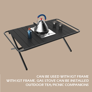 Ultra-light and Compact Beach Picnic <b>Outdoor</b> <b>Folding</b> <b>Table</b> Mini <b>Folding</b> Beach Picnic Roll <b>Table</b> - Product Image 5