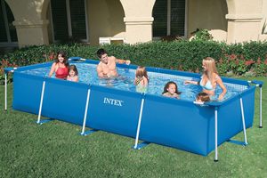 <span class=keywords><strong>Intex</strong></span> — piscine de jardin rectangulaire 28273, 4.5M X 2.2M X 0.84M, accessoire pour usage familial - Product Image 4