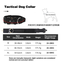 Collier pour chien en nylon robuste avec sangle réglable pour chiens de travail, activités de plein air, entraînement, promenade, OEM personnalisé