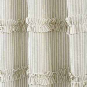 Rideaux <span class=keywords><strong>de</strong></span> <span class=keywords><strong>douche</strong></span> <span class=keywords><strong>de</strong></span> salle <span class=keywords><strong>de</strong></span> bain modernes à volants, personnalisés, <span class=keywords><strong>de</strong></span> designer, en polyester brodé, en vente chaude - Product Image 4