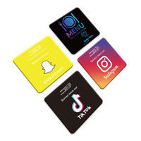 Plaque NFC étanche en PVC sur mesure 80mmX80mm pour avis TikTok – Augmentez vos évaluations