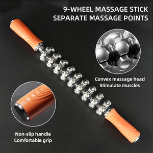 Rullo per Massaggio Fasciale in Acciaio Inossidabile |   Strumento per il recupero muscolare e il rilascio miofasciale per palestra, fisioterapia e uso domestico - Product Image 3