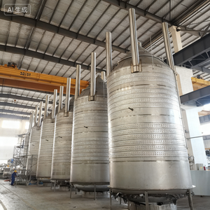 Meilleure vente en acier inoxydable 100L-10000L Shell Réservoir de stockage Cuve de fermentation - Product Image 3