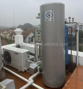 Mute 12kw R290 R410 R454b Luchtenergie A + Dagelijkse Warmwaterboiler Thermische Pomp Hybride Zonne-Spoel Verwarmde Cilinder Boiler Tank-15dg - Product Image 6