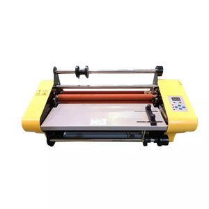 Machine à plastifier électrique Nantong 56x25x27cm, plastification à chaud et à froid pour photos et films publicitaires - Product Image 1