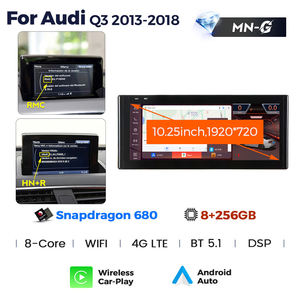 MEKEDE Android 13 GPS de voiture pour Audi <span class=keywords><strong>Q3</strong></span> 2013-2019 8G+256G Stéréo pour 1920*720P Car-play Autoradio Lecteur DVD - Product Image 5