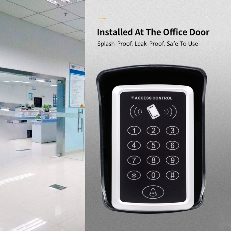Painted Metal Rain Waterproof Outdoor Closure Cover Case For Fingerprint Attendance RFID Access Control Keypad Reader Intercom