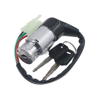 Accessoires pour moto Bent Beam, serrure de porte électrique Thai Honda TBT 110 Tianma TM, clé de contact électrique