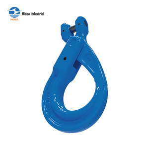 Gancho de Elevación Industrial HIDEA, Gancho de Acero Aleado de Alta Resistencia, Gancho de Elevación <span class=keywords><strong>G100</strong></span> con Cierre Automático - Product Image 1