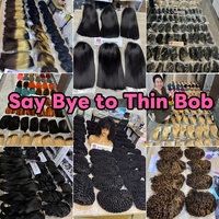 Perruque Lace Front Cheveux Brésiliens Goodluck, Perruque 100% Cheveux Humains Vierges Remy, Perruque Bob Courte Droite SDD Ondulée Naturelle Brésilienne