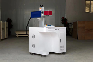Cnc Fiber Marking and Engraving Machine 45Watt Desktop Fiber <b>Laser</b> Marking Machine for Metal Steel - Product Image 4
