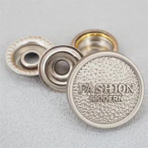 100 pcs Buttons Mixed Antique Bronze Color Round Shape Pattern Engraved Metal Buttons for DIY Crafts Sewing Decorations