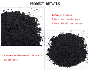 1100-1250 de temperatura de <span class=keywords><strong>color</strong></span> negro de carbono de polvo de cerámica de <span class=keywords><strong>pintura</strong></span> para pintar - Product Image 2