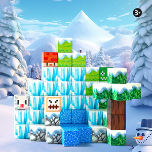 Bloques Magnéticos 3D DIY, Juguetes Educativos Preescolares, Ladrillos de Construcción Mi Mundo, Juegos Educativos de Ensamblaje para Niños - Product Image 4
