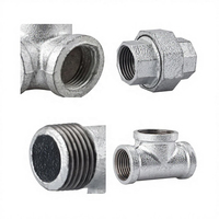 Tube GI galvanisé à chaud ASTM A53 Sch40 ERW sans soudure, tuyau zincé pour incendie et réseaux hydrauliques