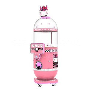 Distributore Automatico di Capsule Gachapon Nuovo Modello Sq Arcade con Giocattoli Lucky Baby W60*D60*H180 Spina EU Età >3 Anni - Product Image 3
