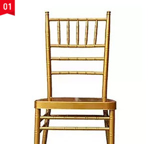Sillas Chiavari de Resina Doradas Apilables al por Mayor a Bajo Precio para Hoteles, Banquetes, Fiestas, Eventos y Bodas - Product Image 6