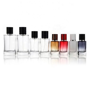 Hot 30ml <b>50ml</b> 100ml Round Cylinder Perfume <b>Bottle</b> Glass Empty Perfume <b>Bottle</b> With Box Customized Logo - Product Image 5