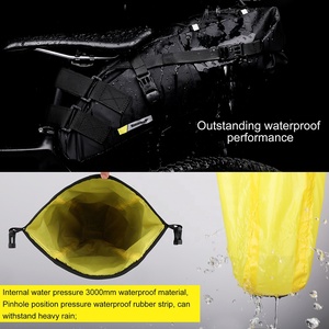 <span class=keywords><strong>Bolsa</strong></span> Trasera para Bicicleta de Montaña Rhinowalk OEM, Ligera, Impermeable, para Bicicleta de Gravel, <span class=keywords><strong>Bolsa</strong></span> de Asiento para Ciclismo - Product Image 5