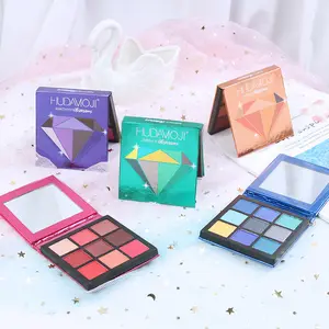 Paleta de maquillaje, sombra de ojos multicolor, suministro directo de fábrica