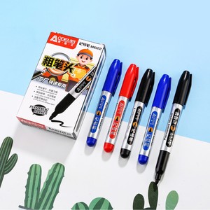 Marqueur permanent Odome M6122 à pointe épaisse, à base d'huile, rechargeable, pour la logistique, l'entreposage, le tri des colis, la vente en gros - Product Image 1