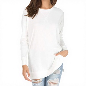 2026 Customized Unisex <b>Extra</b> <b>Large</b> Round Neck Summer Knitted Anti-shrink Casual Sports Hoodie - Product Image 3