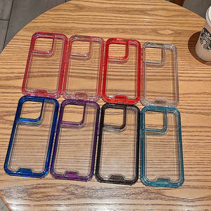 3 1 coque de téléphone antichoc en TPU souple pour <span class=keywords><strong>Xiaomi</strong></span> 11T <span class=keywords><strong>Redmi</strong></span> <span class=keywords><strong>Note</strong></span> 12 4G 9A 11A 10A 12C nouvelle coque de téléphone portable transparente colorée - Product Image 6