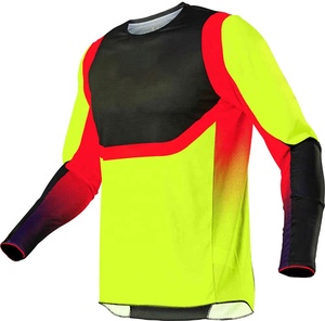 2022 Prototype Vêtements de motocross d’été Tenues de course pour hommes Maillots de descente pour vélo de montagne Chemises pour <span class=keywords><strong>VTT</strong></span> Maillot de moto tout-terrain - Product Image 2