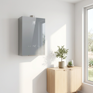 Chauffe-eau au gaz à contrôle de température automatique CSA 16L GPL/GN avec ventilation par ventilateur haute efficacité - Product Image 1