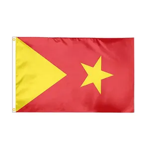 Wholesale Satin Tigray Flags Polyester Printed Outdoor Flying Tigray Region Flag