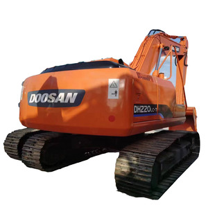 Excavadoras usadas Doosan DH220 de Corea, características esenciales de ingeniería y maquinaria de construcción usada, maquinaria de movimiento de tierra - Product Image 1