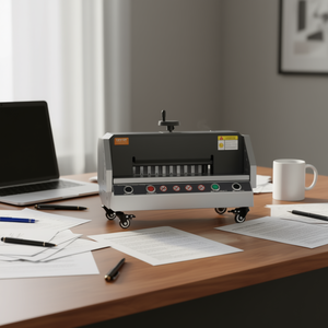 Coupe-papier électrique Vevor, largeur de coupe 13 pouces, machine de bureau pour impression au bureau ou à l'école - Product Image 2