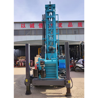 Plateforme de forage de puits d'eau sur chenilles diesel personnalisable avec moteur, profondeur 300m, utilisation facile, prix compétitif