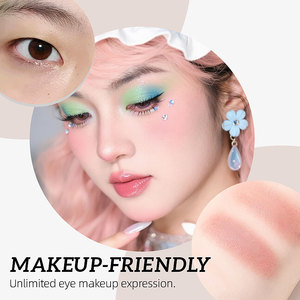 400 Uds. Cintas para párpados de encaje de doble párpado, herramientas de maquillaje, malla cosmética Invisible con pegamento, Clip MOQ bajo, diferentes formas de ojos - Product Image 3