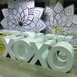 Wedding Love Baby Number Table Supplier Letter Table With Acrylic Desktop White Baby Marquee Letter 1 Metal Table Letter Base