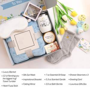 2023 New Spa Get Well Soon <b>Basket</b> for Friends BFF Mom Sister Factory <b>Cheap</b> Price Wholesale New Year Birthday Christmas Gifts - Product Image 2