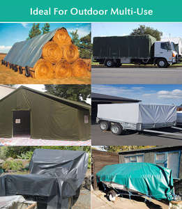 Bâche de déneigement en PVC imperméable de 18oz sur mesure avec sangles pour <span class=keywords><strong>camion</strong></span> et construction - Product Image 6