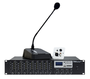 PP-6284 II 8x4 Sistema professionale PA matrice digitale di miscelazione amplificatore di potenza Sistema Sistema De Matrix Lineal Audio 100v amplificatore - Product Image 2