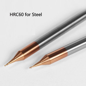 Cnc rắn Carbide Micro ballnose End Mill khắc công cụ cho nhôm/Thép Độ chính xác cao bền Công cụ Cắt - Product Image 5