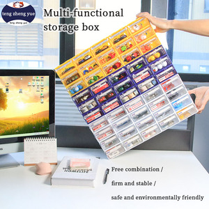 Ngăn kéo tổ chức Stackable ngăn kéo ngăn kéo lưu trữ hộp nhựa các mặt hàng caja de almacenamiento de plstico bộ phận nhỏ tổ chức - Product Image 3