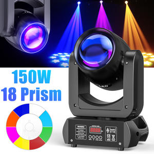 4PCS Luzes de Cabeça Móvel LED Beam Spot de 150W com 18 Prismas para Palco, Boate, Festa, Evento, Bar, com Case de Transporte - Product Image 3
