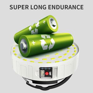 Đèn Cắm Trại Câu Cá Ngoài Trời Tiện Dụng Chống Nước Với Điều Khiển Từ Xa Đèn LED Cắm Trại Năng Lượng Mặt Trời Sạc Được USB - Product Image 3