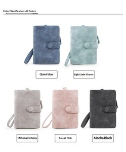 Nouvel Arrivage Transfrontalier : Portefeuille en PU Givré pour Femme, Style Coréen, Court, Tendance Étudiante, Mignon, à Trois Volets, Multi-emplacements pour Cartes - Product Image 6
