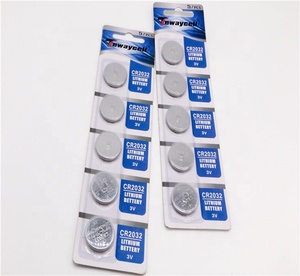 Batería de Botón de Litio de 3V, <span class=keywords><strong>Tipo</strong></span> <span class=keywords><strong>Cr2032</strong></span>, Precio de Fábrica, para Juguetes, Electrónica de Consumo, Herramientas Eléctricas, Electrodomésticos, Zinc-Carbono - Product Image 6