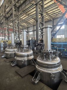 เครื่องกวนสารแบบแม่เหล็กเหนี่ยวนำแก๊สแบบกลวง บีโบ ฮุ่ยซิน 3000 ลิตร ทำจากสแตนเลส กึ่งอัตโนมัติ พร้อมระบบทำความร้อนด้วยน้ำมันร้อนสำหรับปฏิกิริยา - Product Image 5
